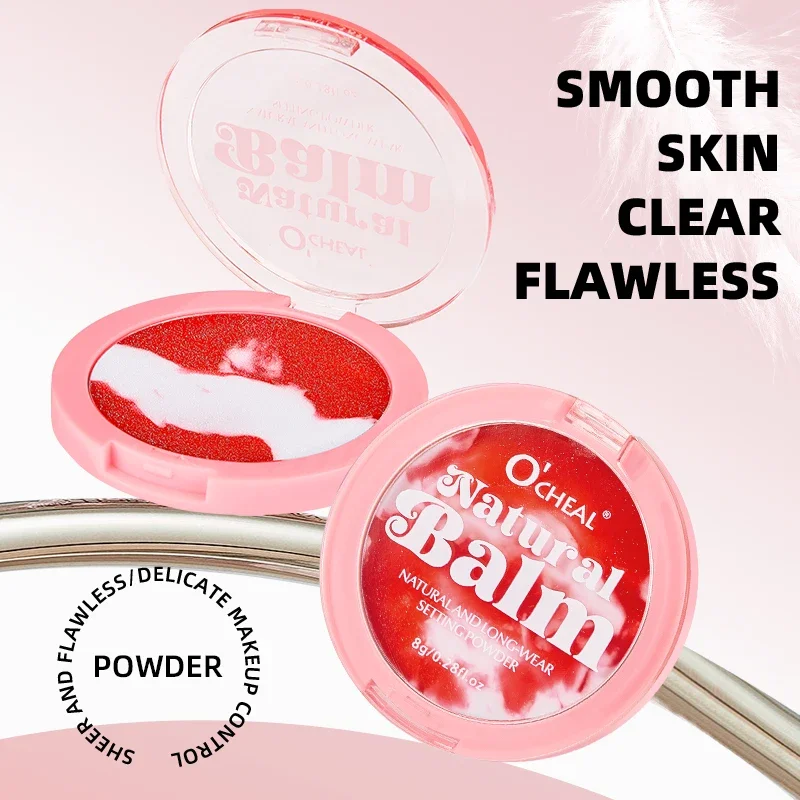 

OCHEAL Oil Control Водостойкая фиксирующая пудра Стойкий консилер Невидимые поры Легкая пудра-фиксатор без порошка