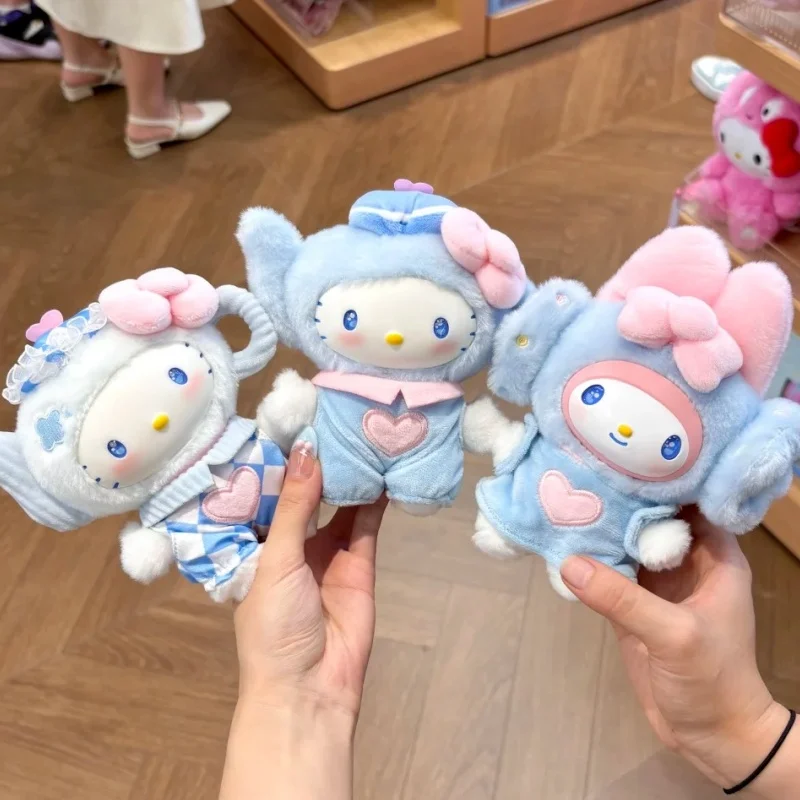 

Подлинные персонажи Sanrio Blue Flutter Series слепая коробка милые виниловые куклы мультяшный декор игрушки Hello Kitty подвески подарки-сюрпризы