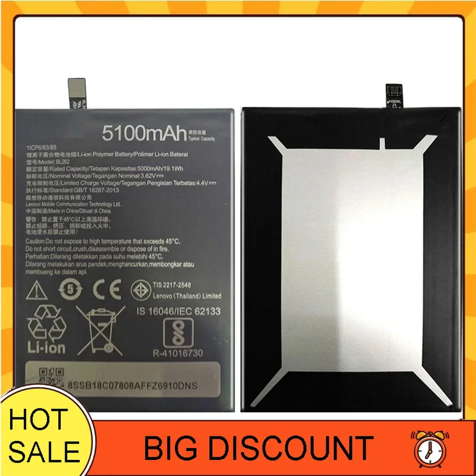 

Высокопроизводительный аккумулятор емкостью 5000 мАч для Lenovo Vibe P2 p2a42 p2c72