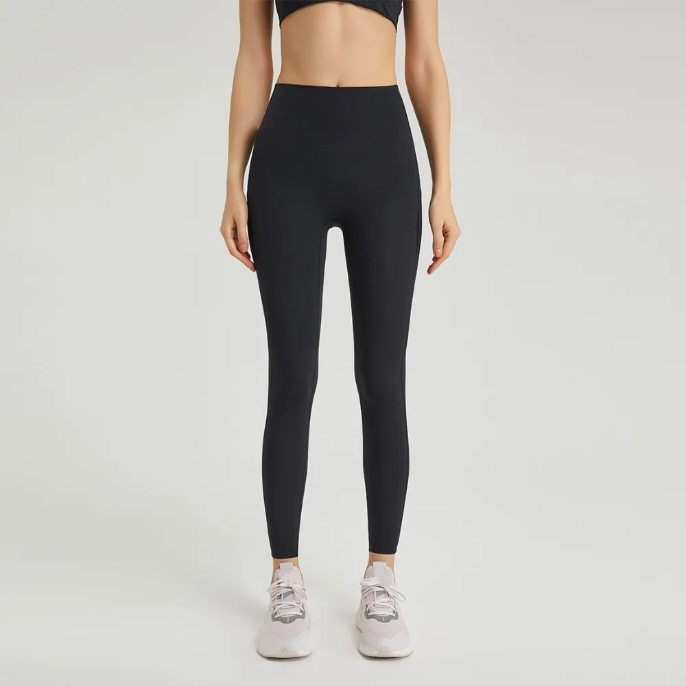

Sculpting Leggings Elastic Women Yoga Long Pants High Waist Tummy Control Fitness Legging Long Skinny Sports Yoga Pants Gym