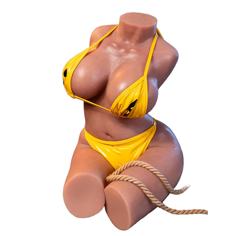 MIVM Torso Sex Dolls Sexy Ass Soft Boobs Male Masturbator Pussy Erotic Products Dual channel Built in skeleton Adult shop 18+