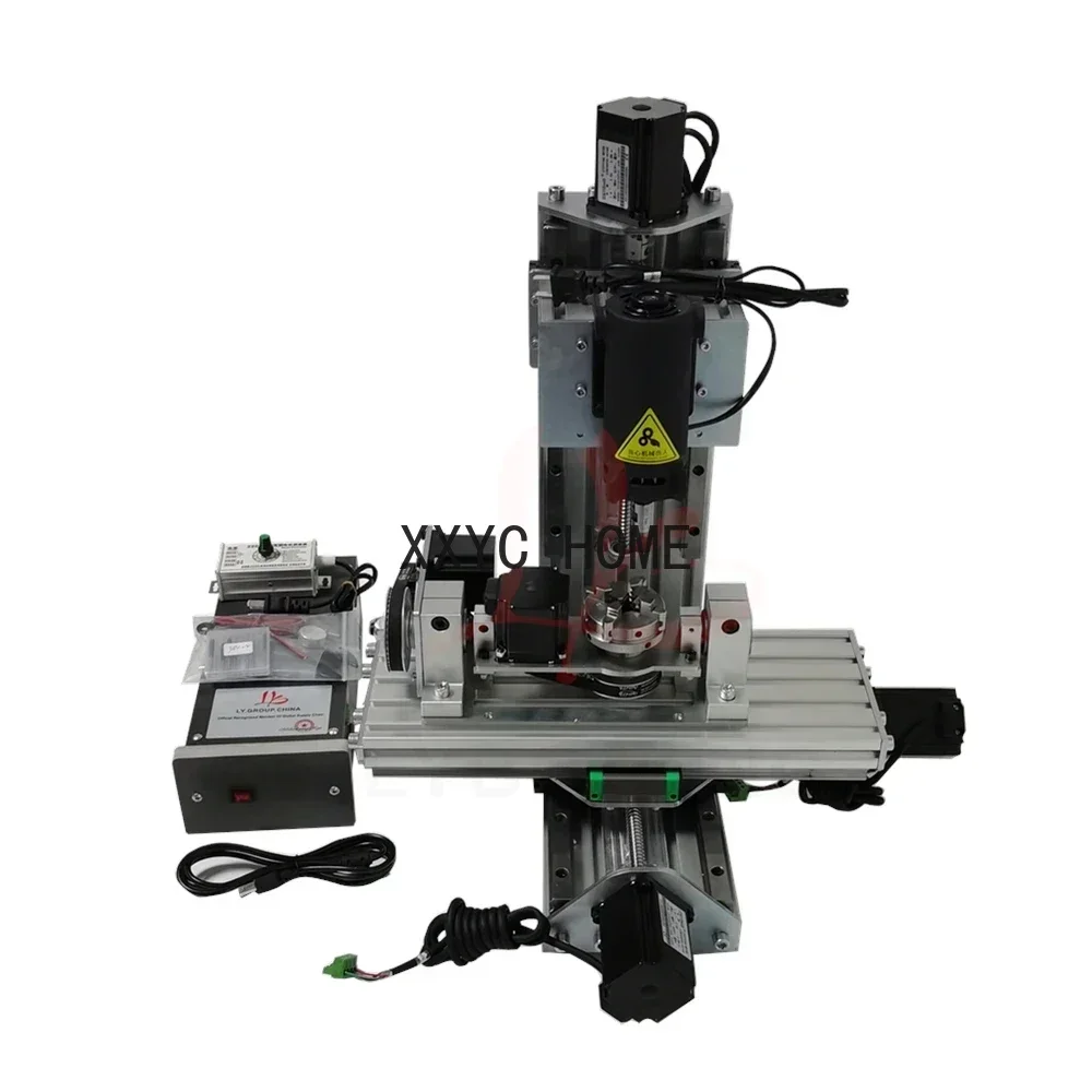 2515 Vertical Type Engraving Machine 1000w Spindle 3/4/5axis CNC Router Engraver PCB Metal Drilling Milling Cutting Machine