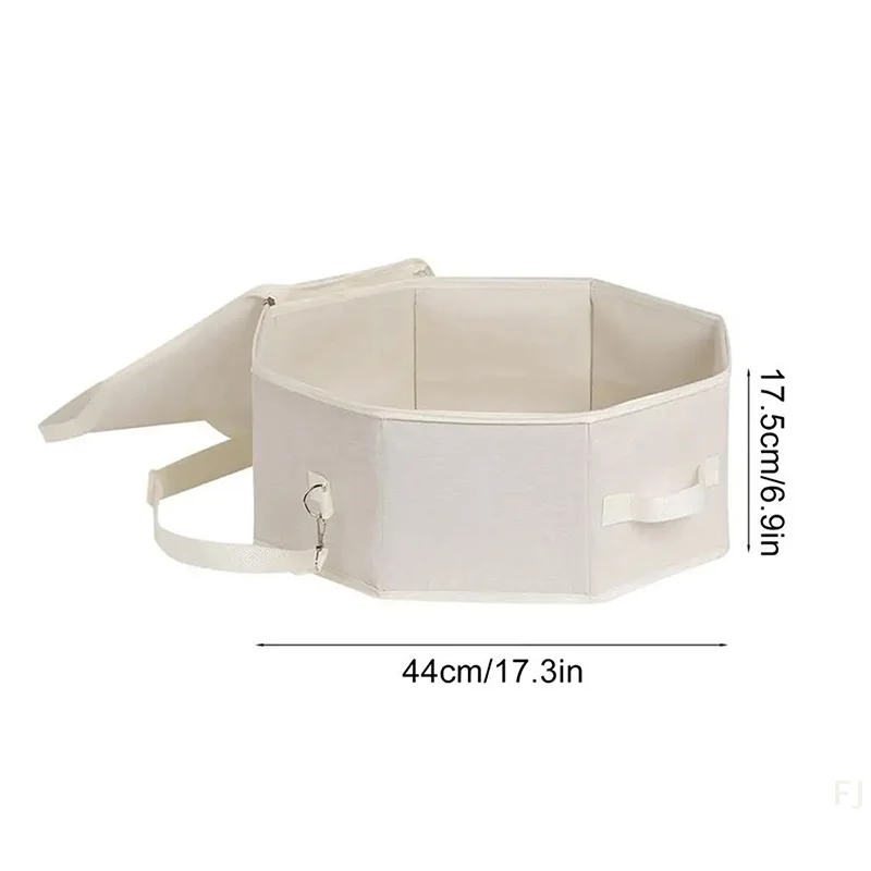 [YU]Adjustable Shoulder Strap Hat Case Deformation-resistant Hat Box Portable Hat Storage Bag With Adjustable For Men For Hats