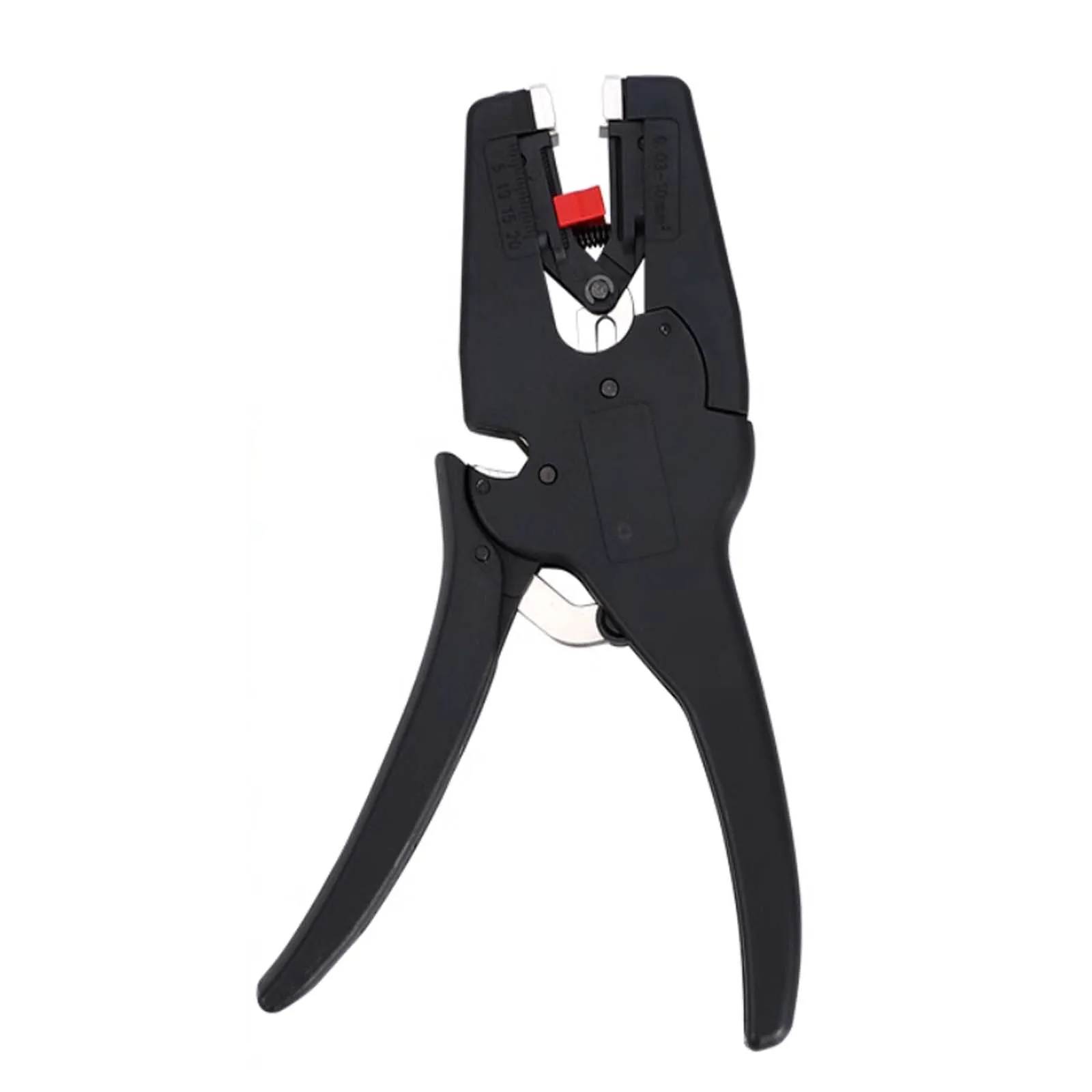 

WX-D3 Automatic Wire Stripper, 0.08-10mm² Self-Adjusting Cable Cutting Scissors Pliers for Electronic, Electrician Crimping