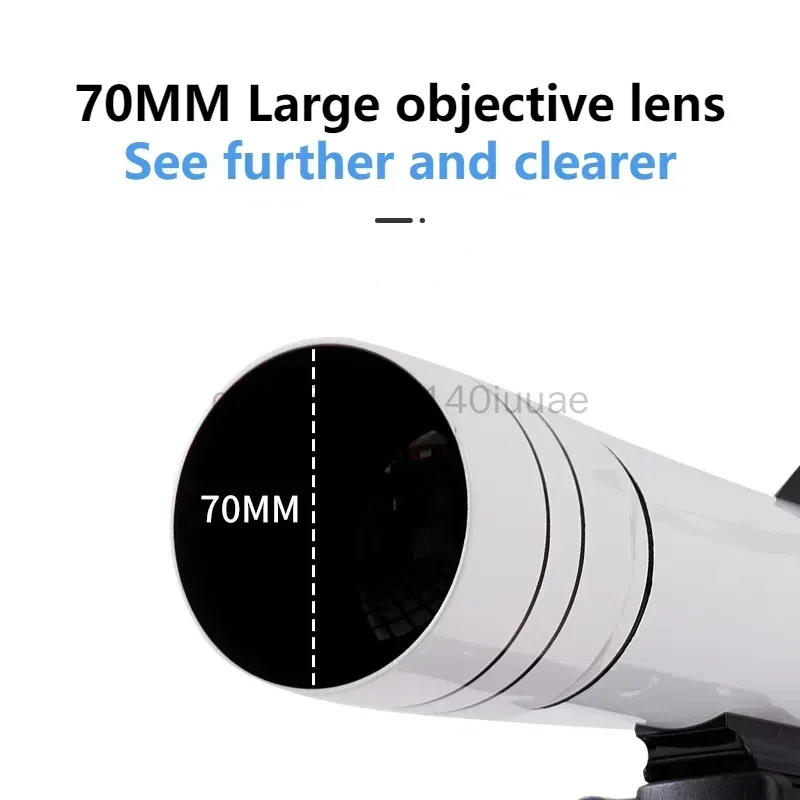 Astronomical Telescope, 333x High-definition Low Light Night Vision Camera, Stargazing and Lunar Telescopes Outdoor Viewing