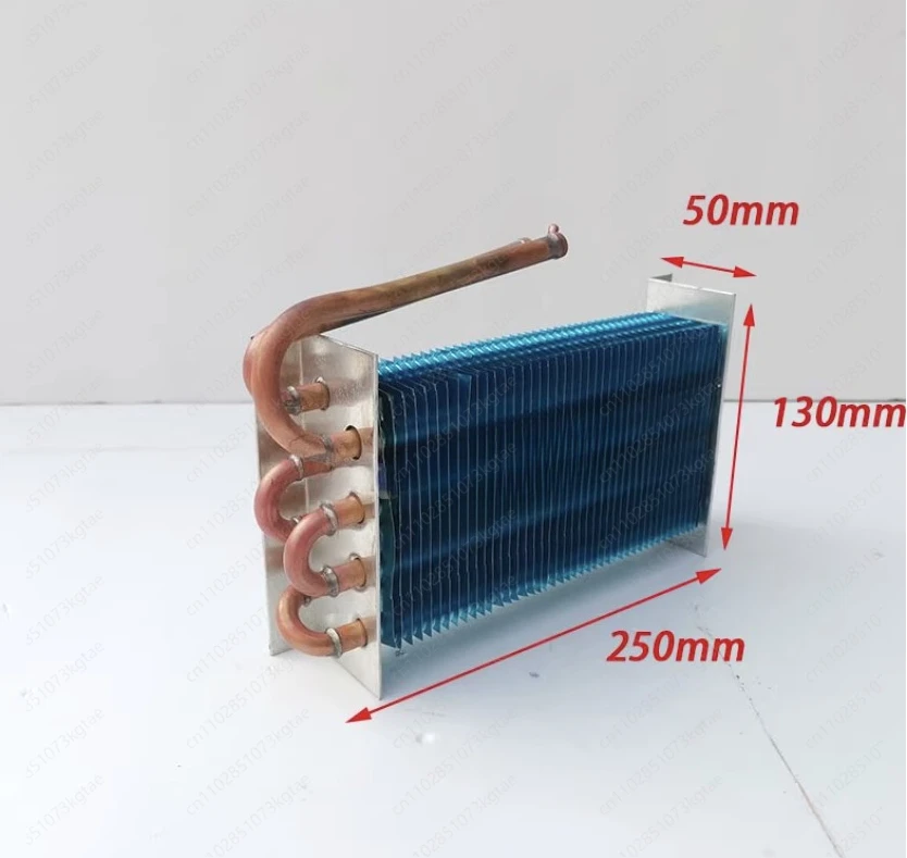 Air-cooled evaporator condenser display cabinet cake cabinet refrigeration cabinet freezer copper tube aluminum fin refrigerator