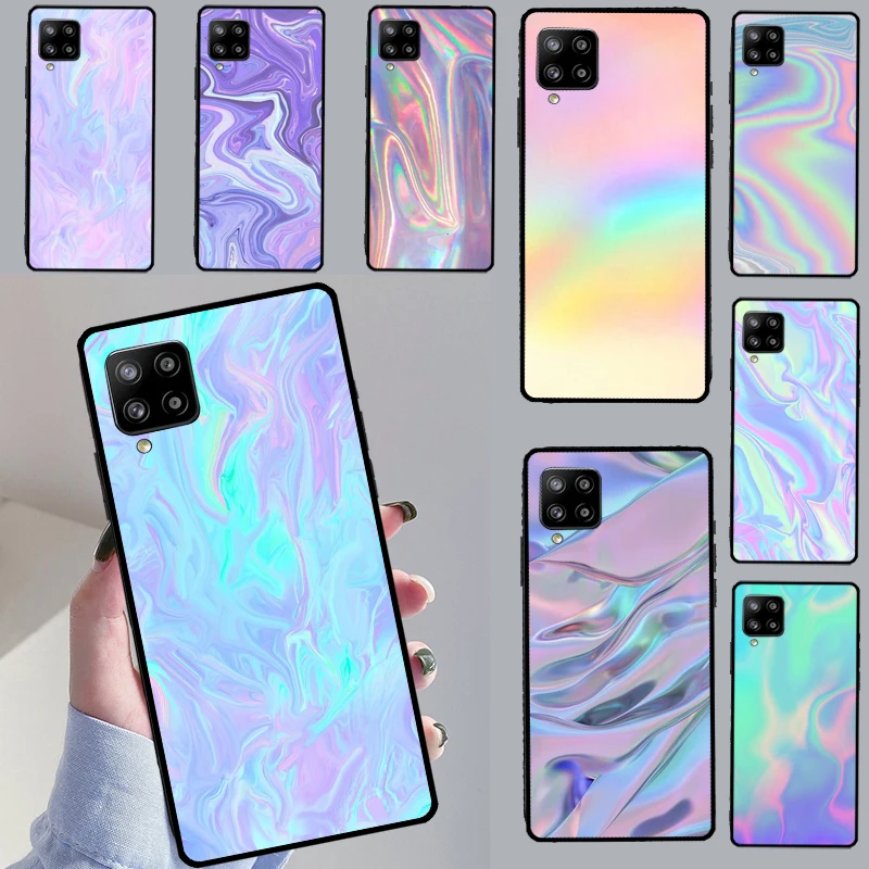 Holographic Iridescence Case For Samsung Galaxy A34 A54 A14 A52S A13 A23 A33 A53 A51 A71 A72 A12 A22 A32 A52 Cover