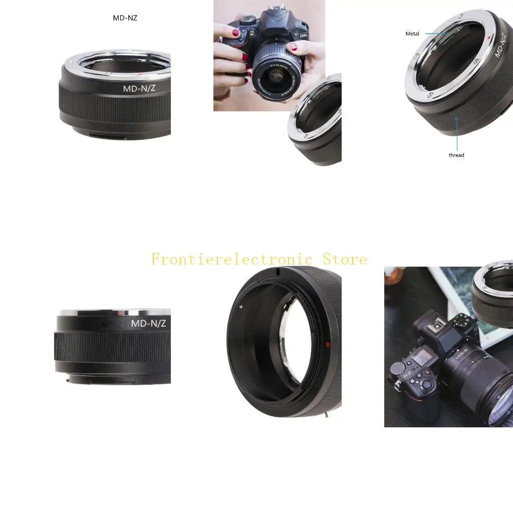 G8DB Precise Engineered Mount Adapters Rings For Lens To Fit Cameras Aluminum Resisting Wear and Deformation