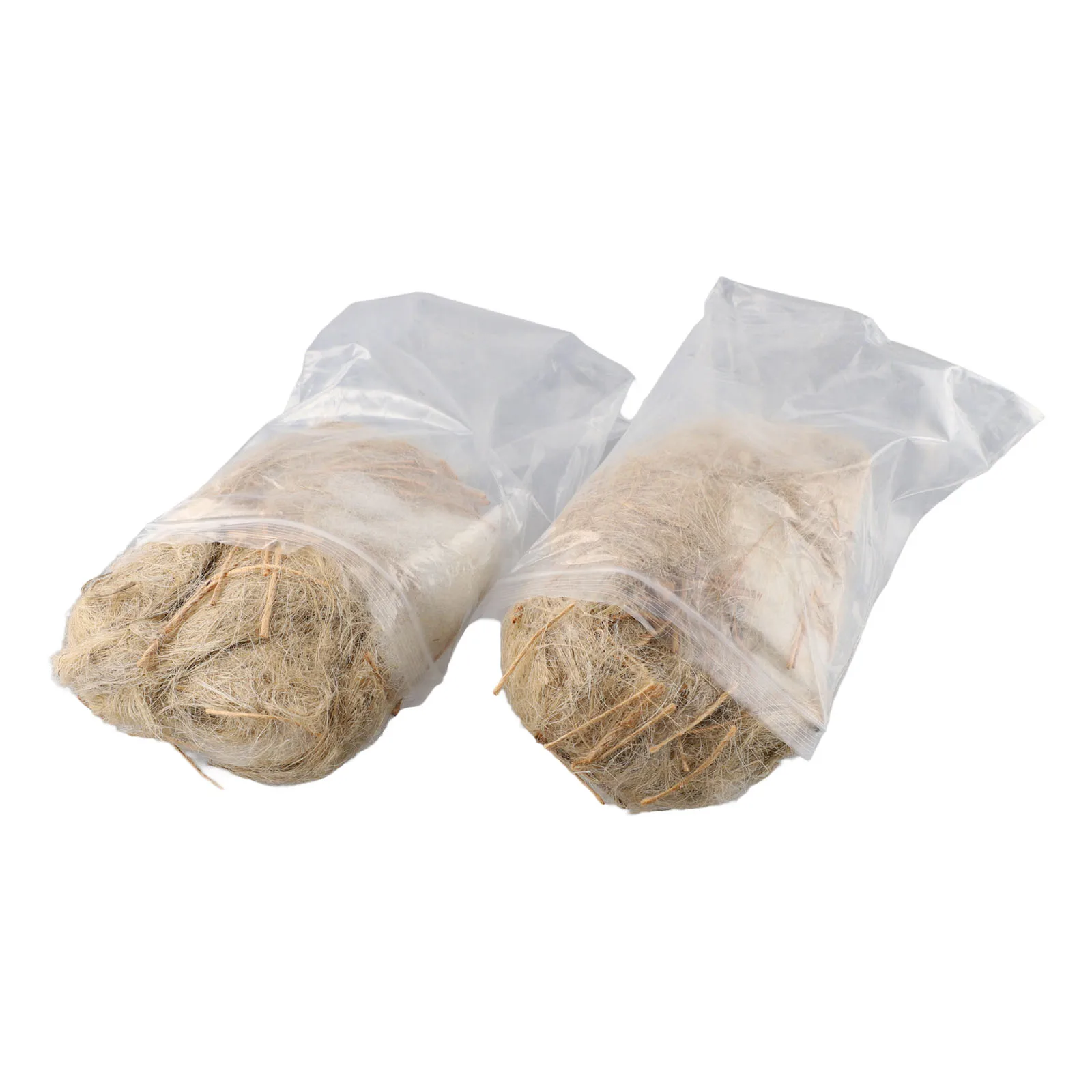 2 Pack 80g Jute Nesting Materiaal Nest/Fiber Volière Vogels Kanaries Vinken Nest Gevuld Gras Vogelkooi Accessoires decoratie