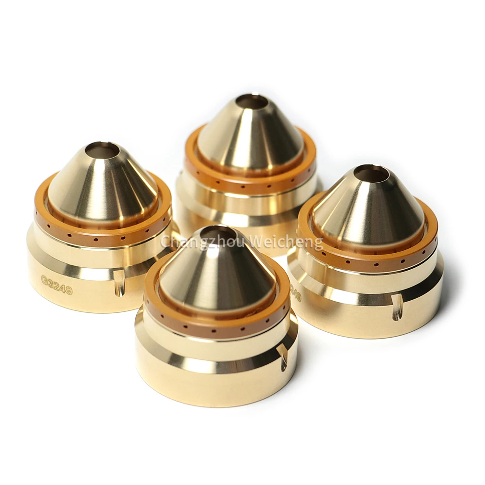 

Kjellberg Torch Plasma Cutter Nozzle Cap .11.848.401.1649 G3249 Copper Consumables for Plasma Cutting