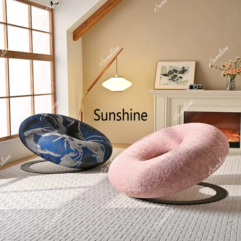 

Nordic design, leisure chair round lazy sofa, simple and modern