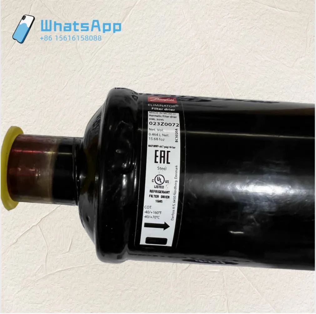 

Danfoss DML309s*023Z0072 filter drier¹ 1/8 welded (pure copper)