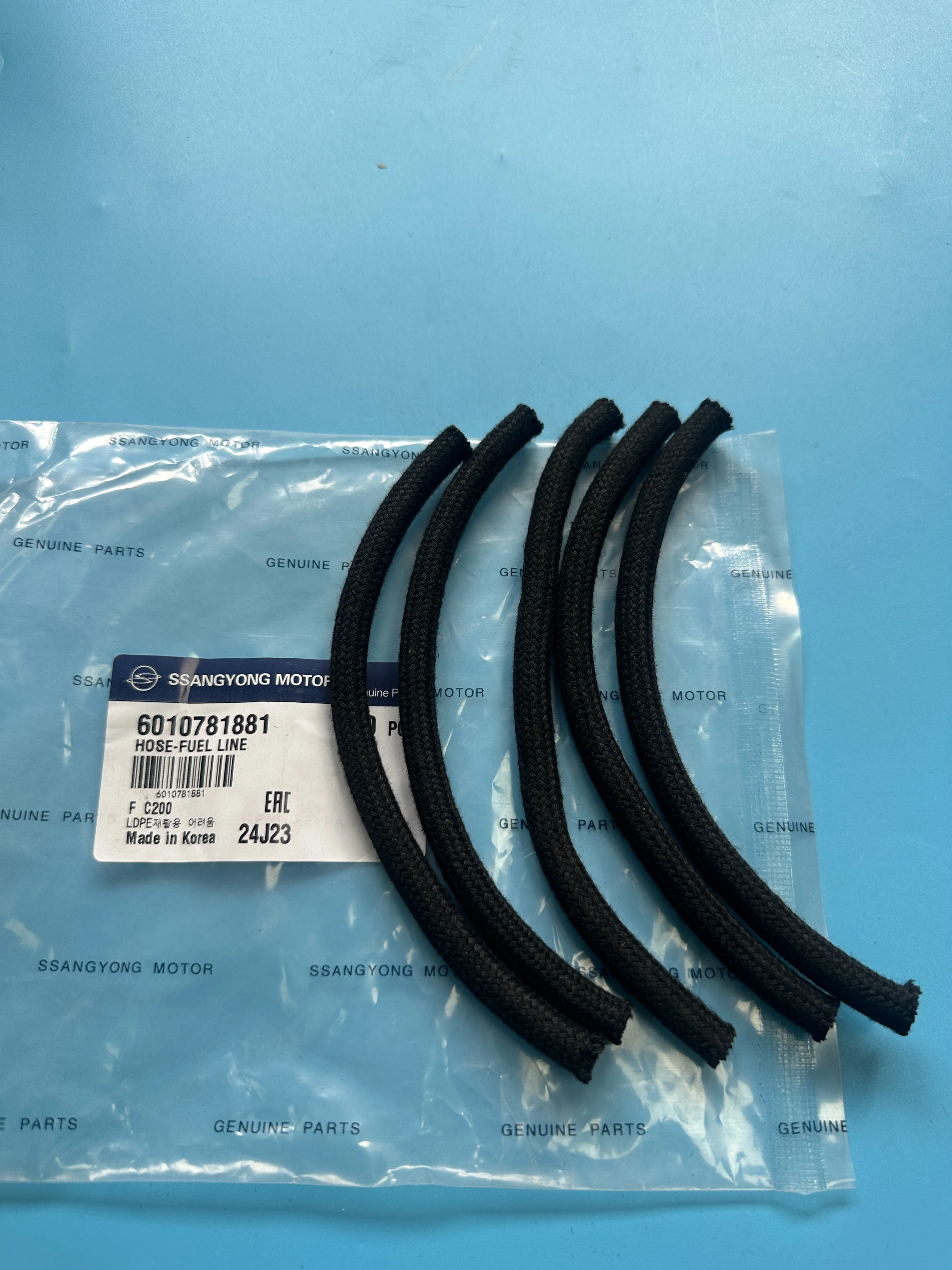 

5PC Fuel Return Hose 6010781881 For Ssangyong MB100 Istana L=165