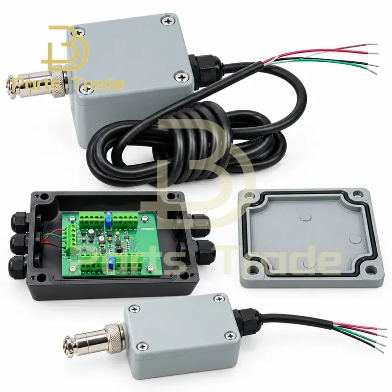 1 or 4 Channels Load Cell Weight Transmitter Amplifier 0-5V 0-10V 4-20mA Pressure Transmitter
