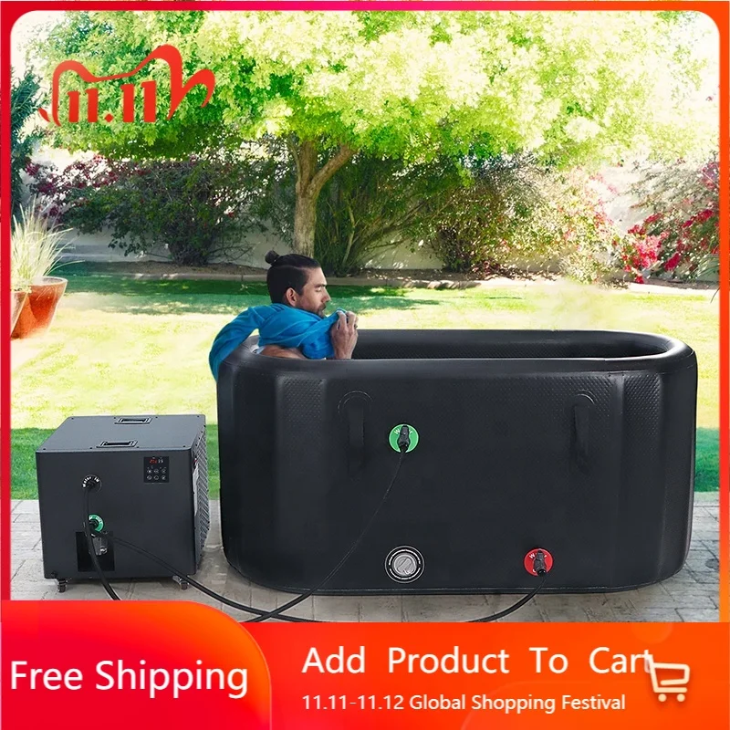 Ice Bath Cold Plunge Chiller with Filter & Pump for Sports Recovery