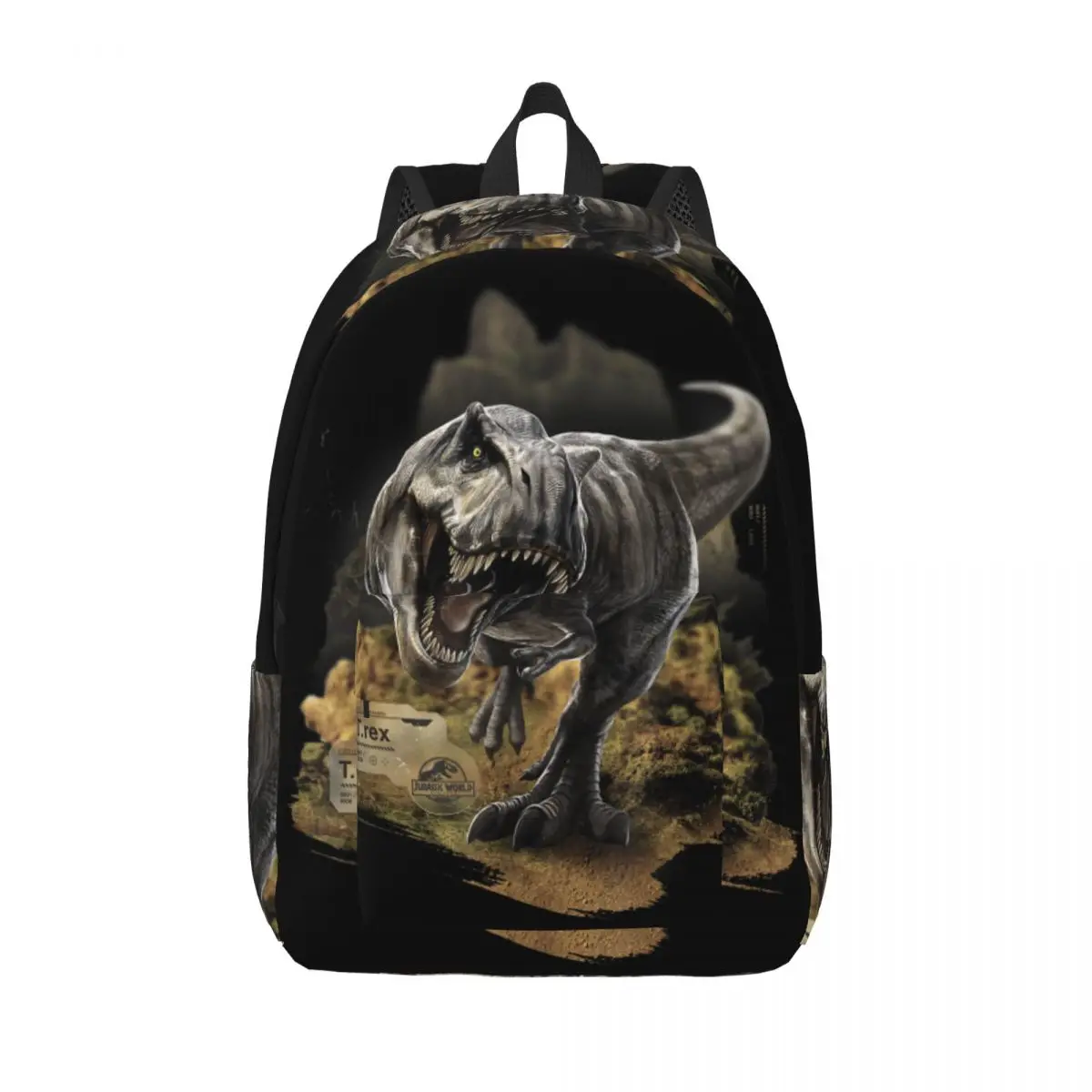

Jurassic World Rebirth Tyrannosaurus On The Attack Backpack Boy Girl Backpacks School Bags University High Quality Rucksack