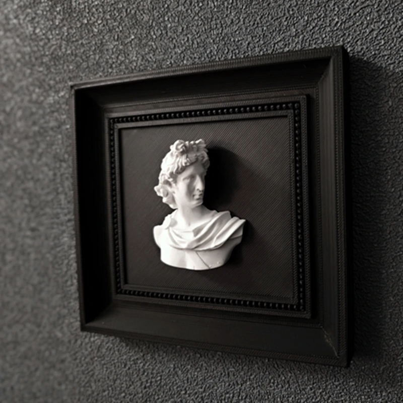 ثلاثية الأبعاد الجص أبولو الفن النحت إطار الصورة الفن اليوناني القديم والأساطير غرفة المعيشة غرفة المكتب جدار أو الجدول الديكور #4