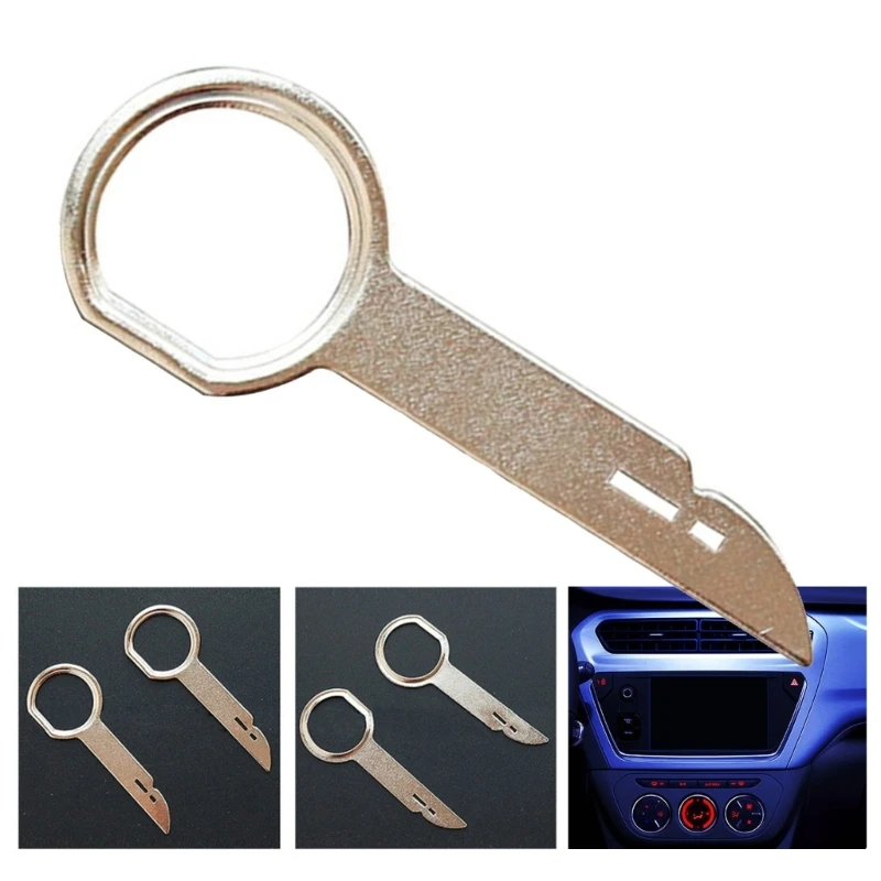 1/4pcs Car Radio Removal Tools Auto CD Stereo Radio Removal Release For VW Audi Keys Extraction Tools Special Disassembly Tool