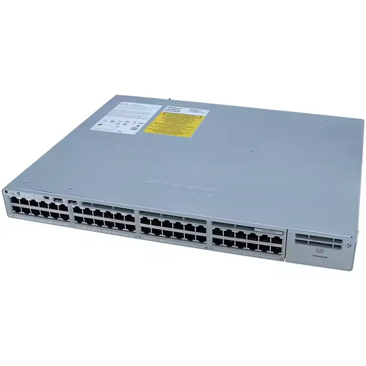 New Original Cisco C9200-48T-E Lan Switch 48 Port Internet 10gig Ethernet 48 Port Poe+ Sfp Network Switch