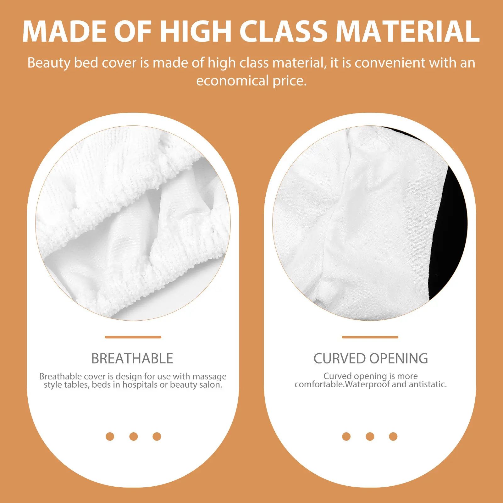Breathable Bed Cover Microfiber Cloth Supple Massage Table Sheet Washable Reusable Professional Beauty Salon Spa Table Skirt