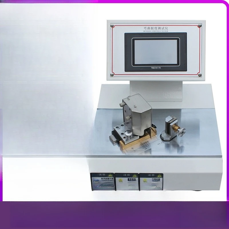 Bending stiffness tester 90 degrees paper cardboard crease stiffness tester, stiffness tester