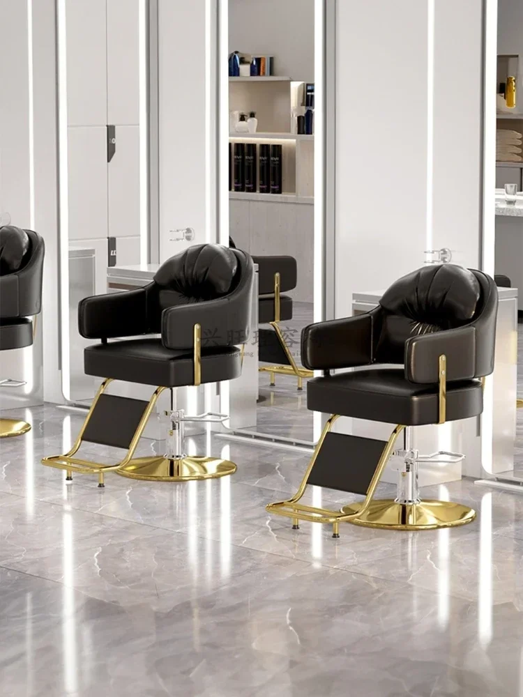 

Vintage Luxury Barber Chairs Hairdressing Manicure Vanity Tattoo Chair Barbershop Pedicure Cadeiras Estetica Furniture Luxury