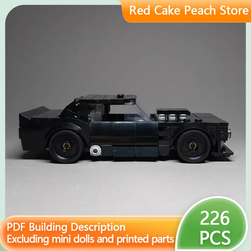 

Модель скоростного гоночного автомобиля MOC, строительные кирпичи, Hoonicorn, американский мускулистый автомобиль, модульная технология, детские праздничные подарки, сборные игрушки