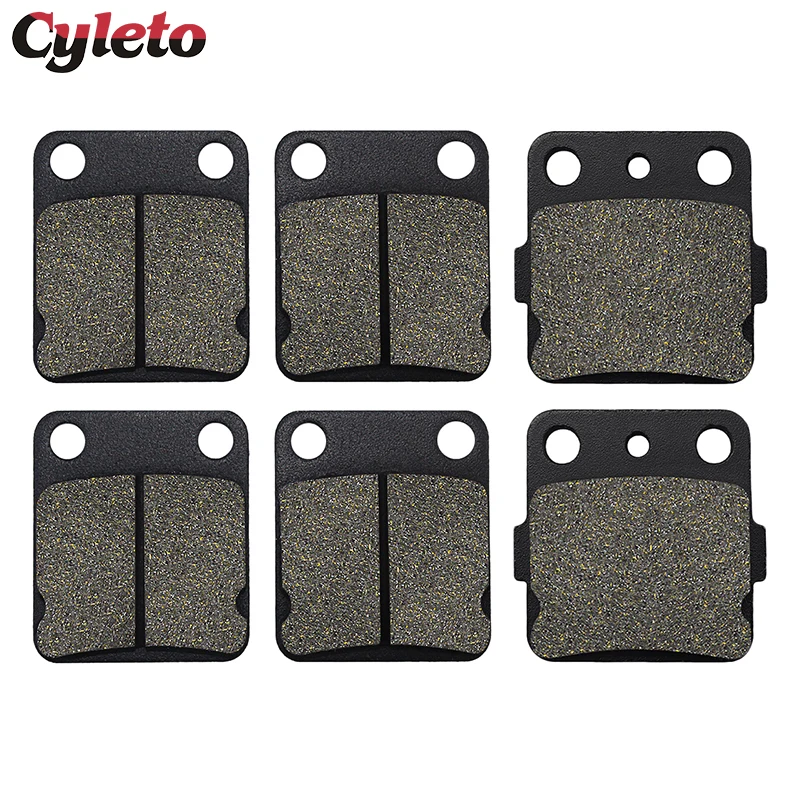 Motorcycle Front or Rear Brake Pads for Yamaha Raptor YFM 125 R YFS200 Blaster YFZ350 Banshee Wolverine YFM350FX YFM 350 Warrior