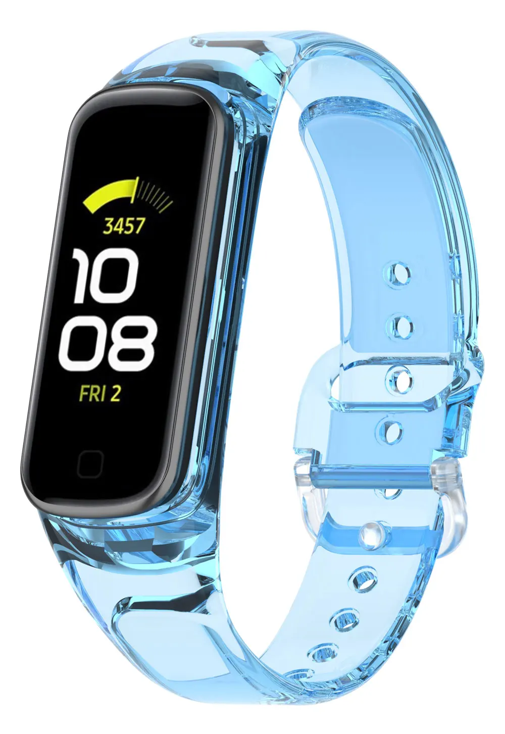 Sport Strap For Samsung Galaxy Fit 2 SM-R220 Band Replacement Bracelet For Galaxy Fit 2 SM-R220 Watch Correa Transparent