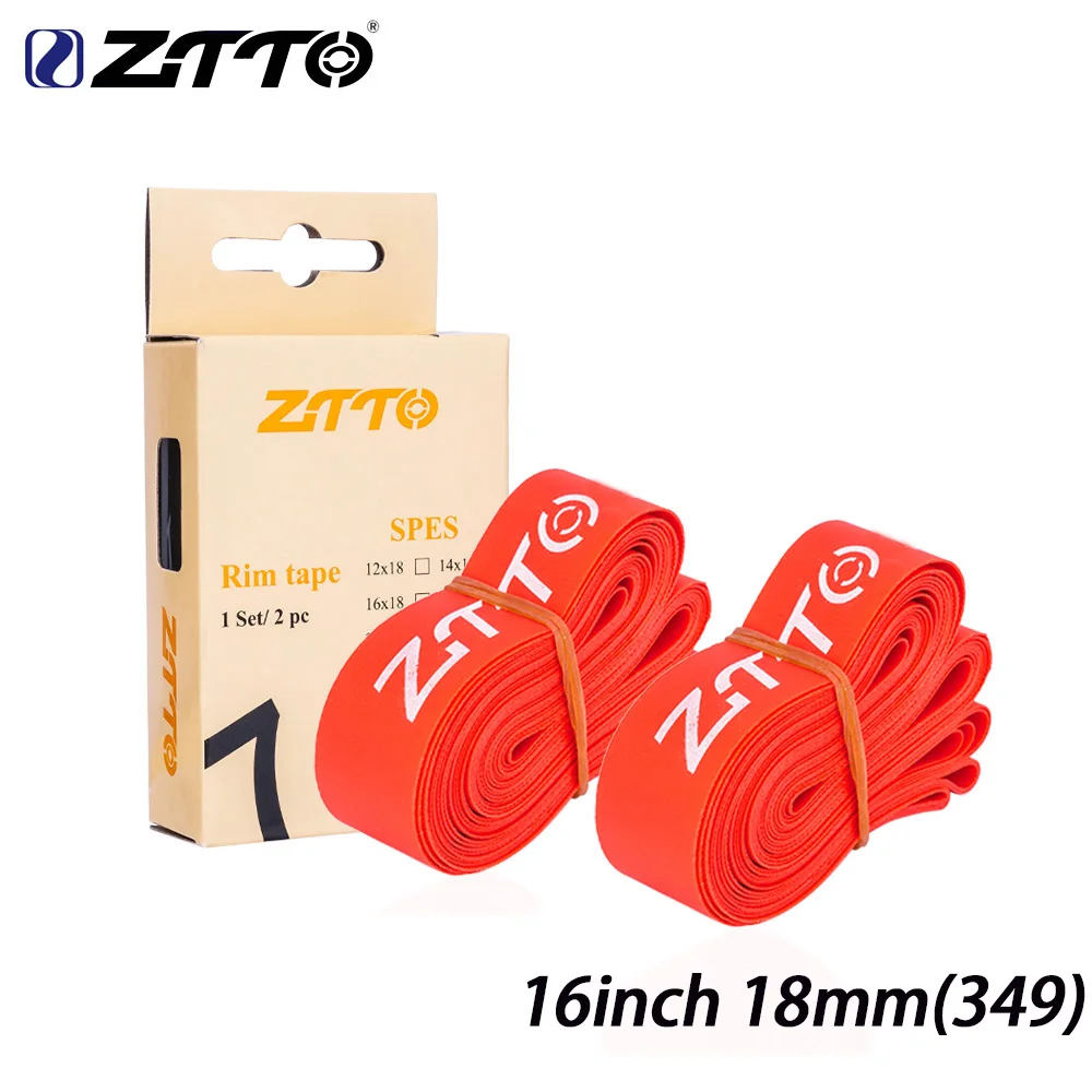 ZTTO 2 Stück Fahrrad Nylon Felgenbänder Felgenstreifen für 14 16 18 20 22 24 26 27,5 29 Zoll 700c MTB Mountain Road Fahrrad Klappreifen