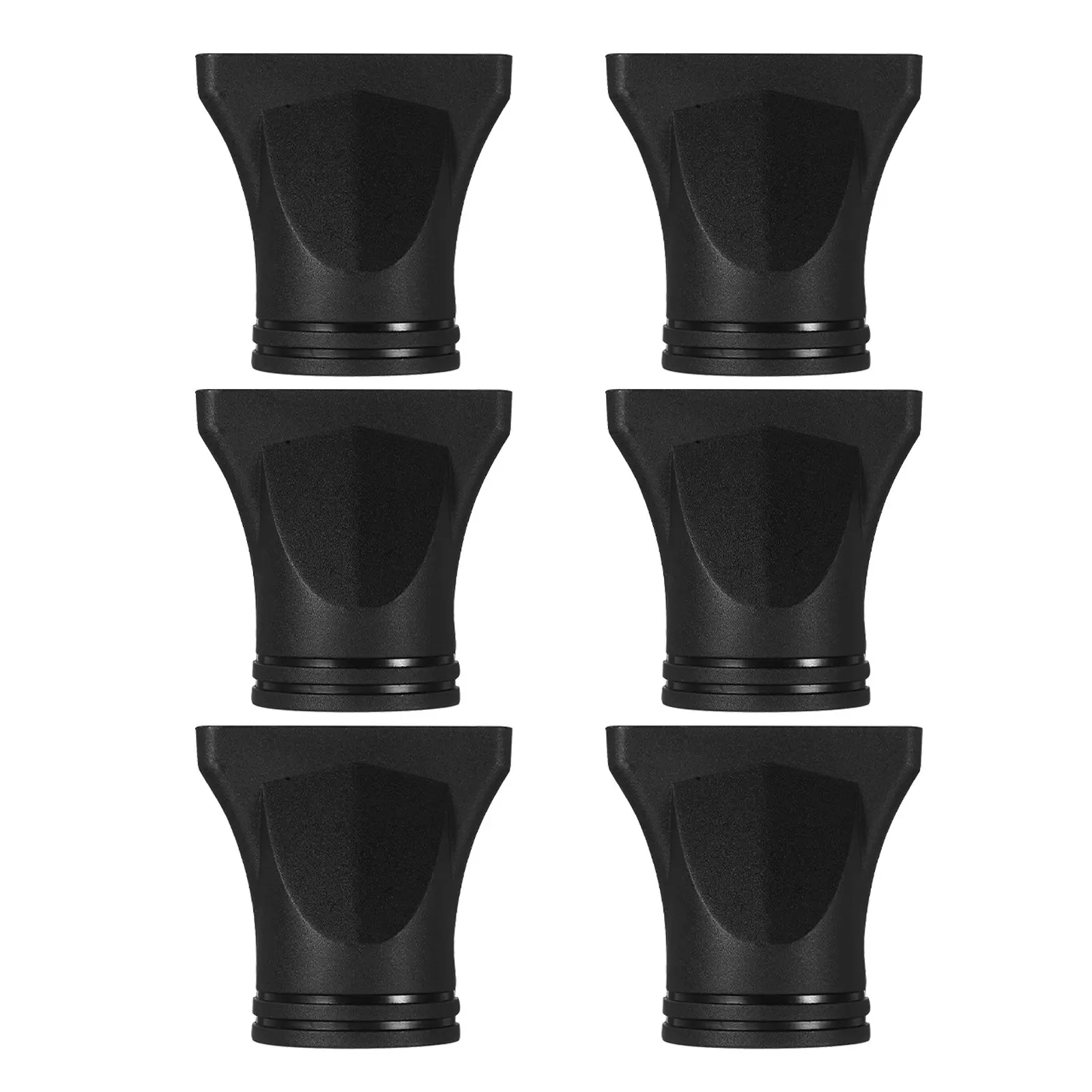 

6Pcs Hair Dryer Nozzle Concentrator Replacement Duckbill Shape for Even Heat Distribution Salon Grade Styling Efficiency