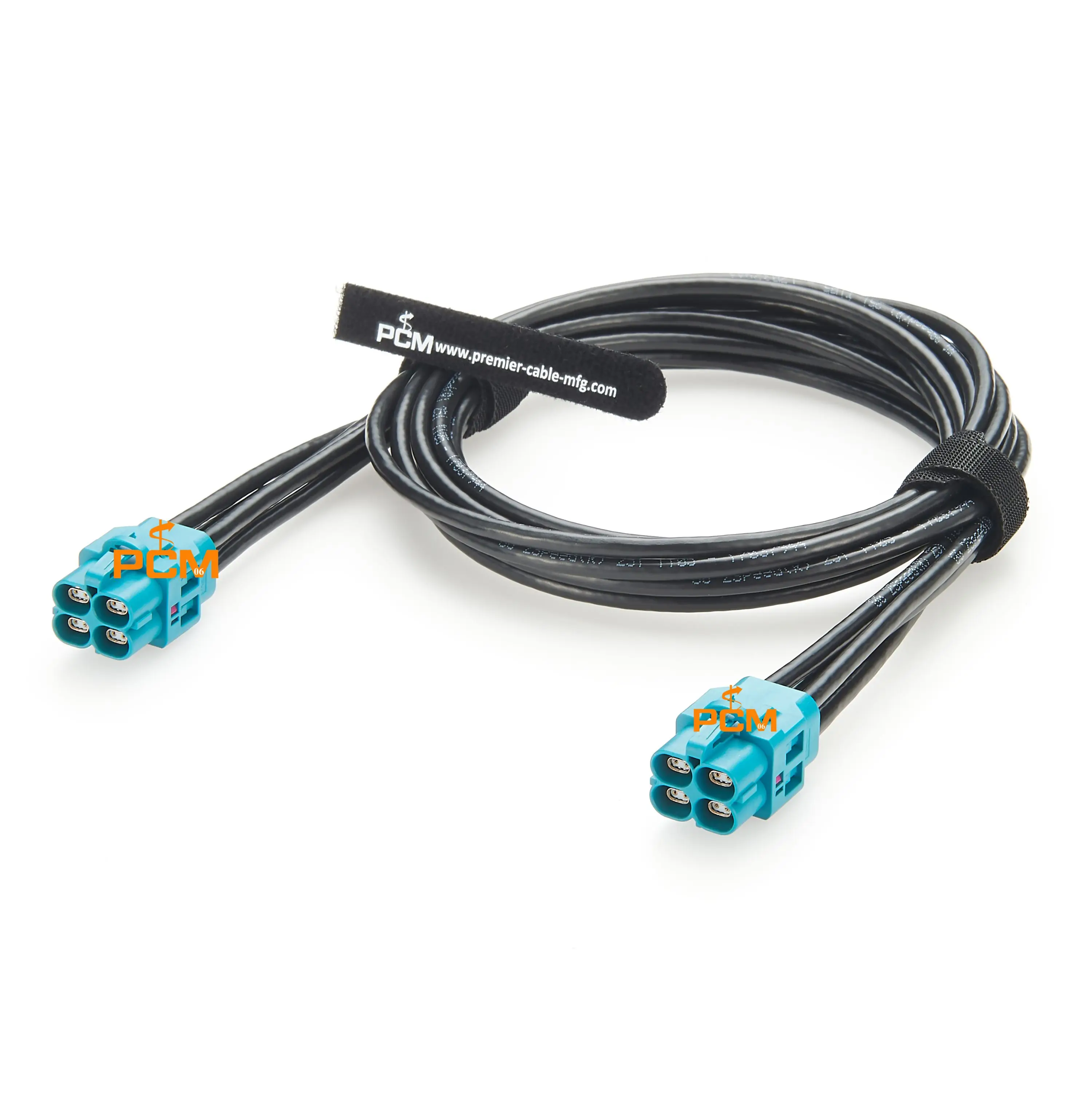 Автомобильный Ethernet-кабель H-MTD 4 в 1, оригинальный экранированный жгут Rosenberger E6K10D-1CAZ5-Z H-MTD Gigabit Car Ethernet