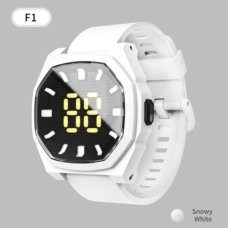 New Men Digital Watches Military Sports Silicone LED Watches for Men Women Fashion Casual Luminous Electronic Clock Reloj Hombre