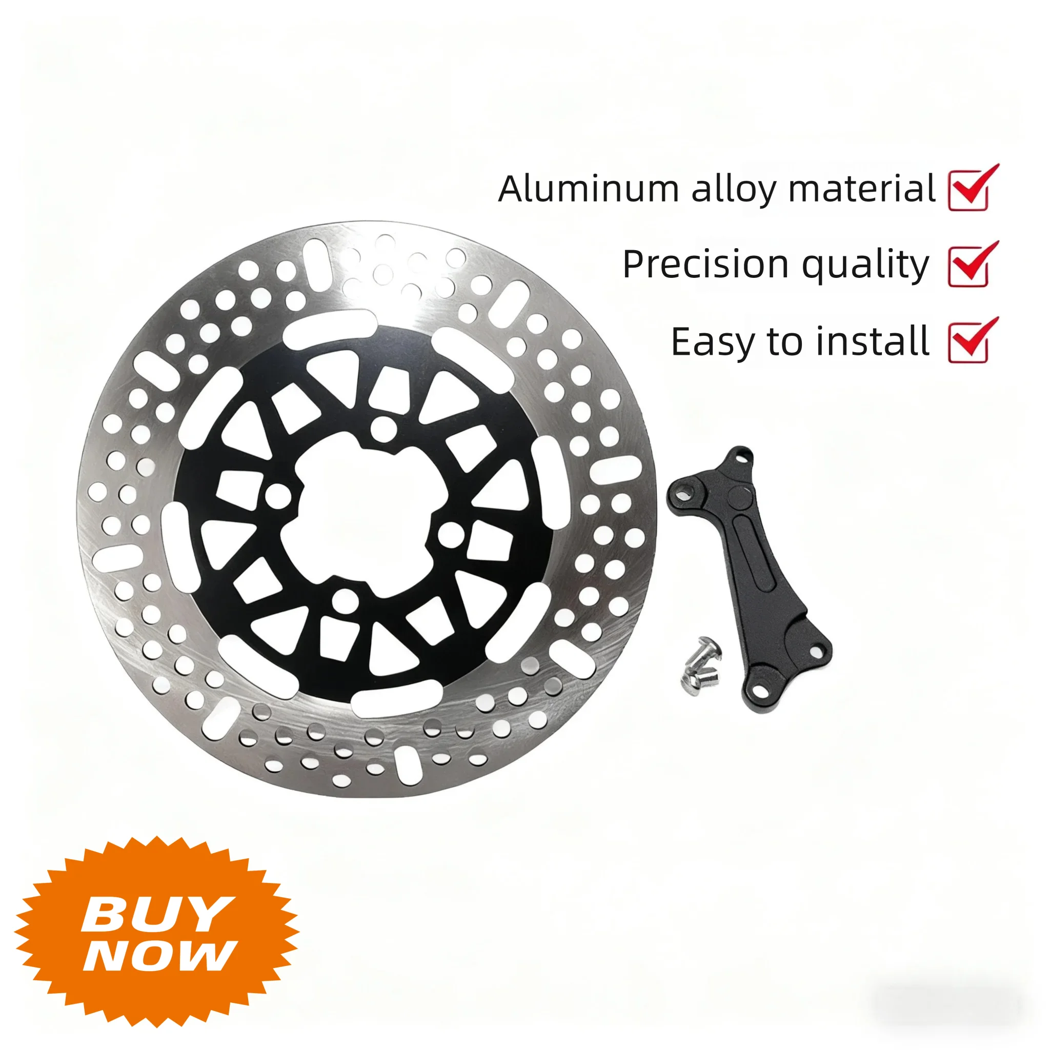 العالمي CNC الألومنيوم العائمة قرص الفرامل القرص 260 مللي متر ثقب الملعب 57 مللي متر ل سكوتر الرياضة-الدراجة لملحقات الدراجة النارية