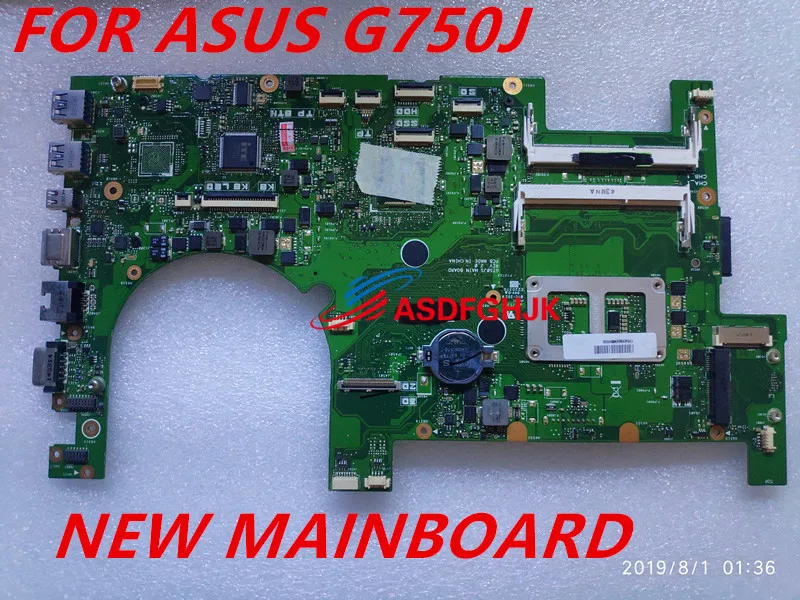 

Original for ASUS G750JS laptop motherboard G750JS I7-4700HQ REV 2.0 tested good free shipping