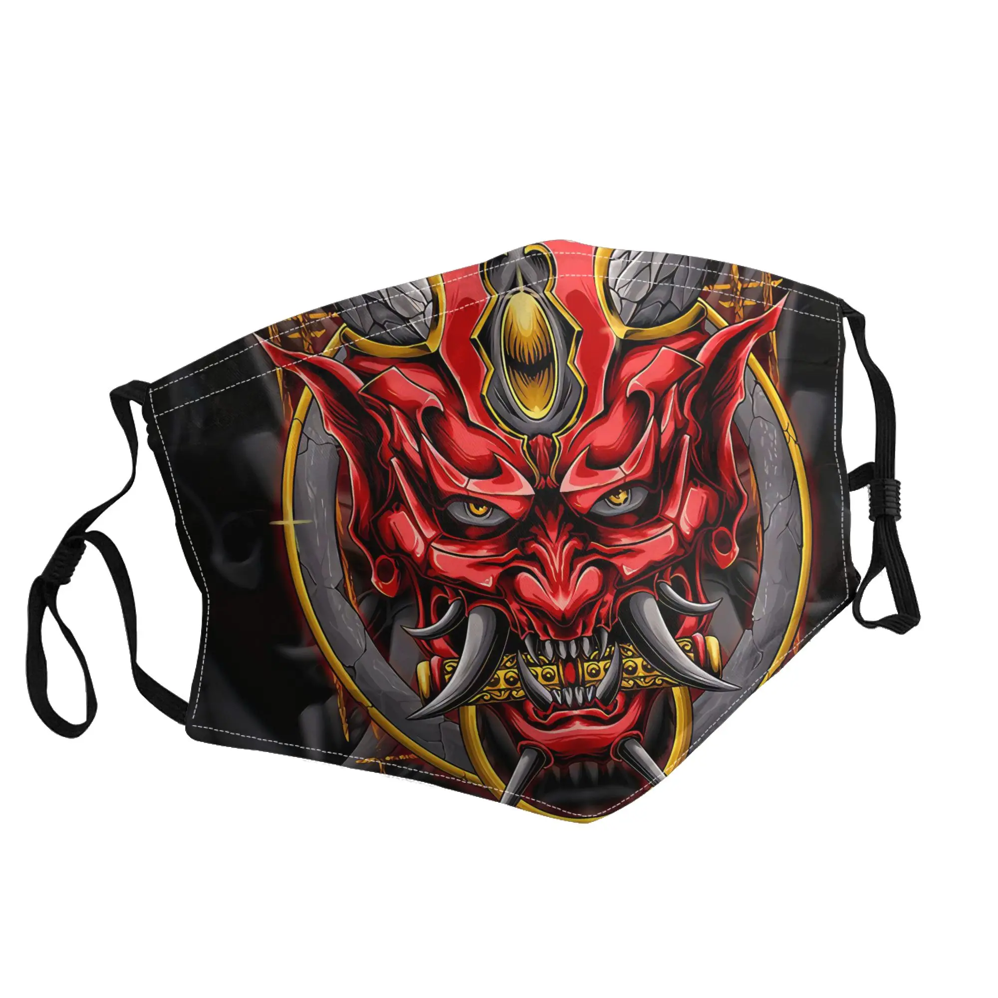 

Japanese Oni Mask Unisex Outdoor Fashion Printed