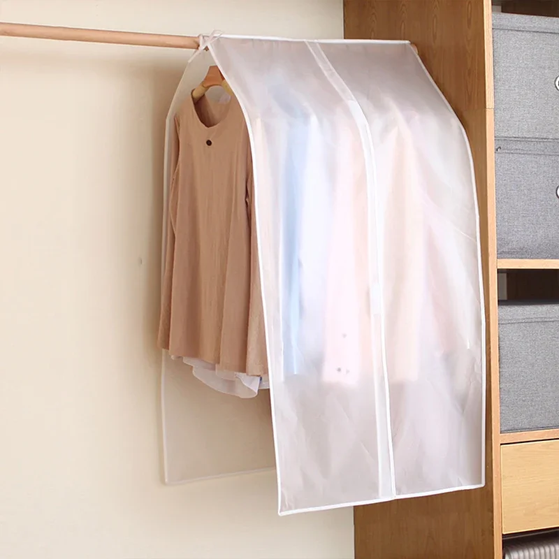 Garment Rack Cover Dustproof Hanging Clothes Protector Home Bedroom Closet Storage Cover Organizer for Suits Coats Sweaters