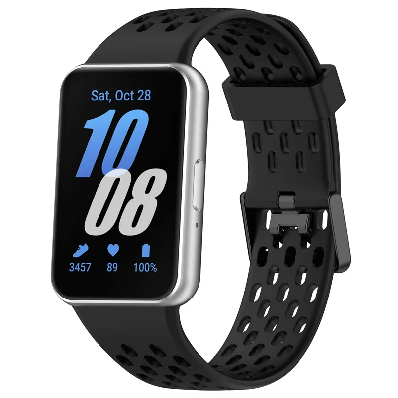 สายรัดซิลิโคนสําหรับ Samsung Galaxy Fit3 SM-R390 อุปกรณ์เสริมสมาร์ทวอทช์เปลี่ยนสายรัดข้อมือสมาร์ทวอทช์สร้อยข้อมือกีฬา Correa