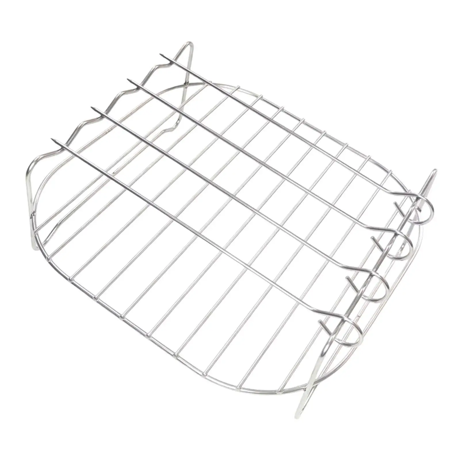 حامل مقلاة هوائية ممتاز ، رف شواء متعدد الاستخدامات للشوي والخبز