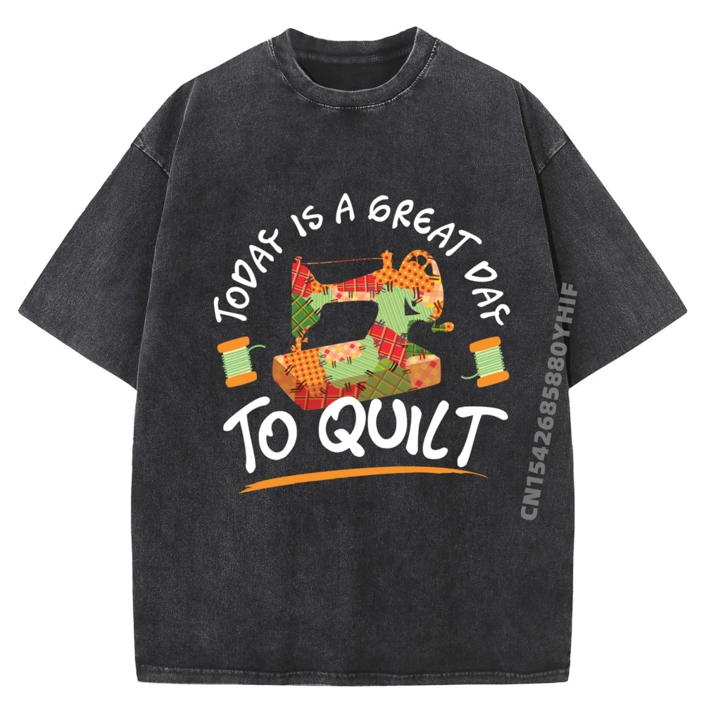 

Quilting Sewing Quilt Hoodie For Quilter Free Shippping Items Lowest Prices Autumn Mens Oversized Washed T Shirt