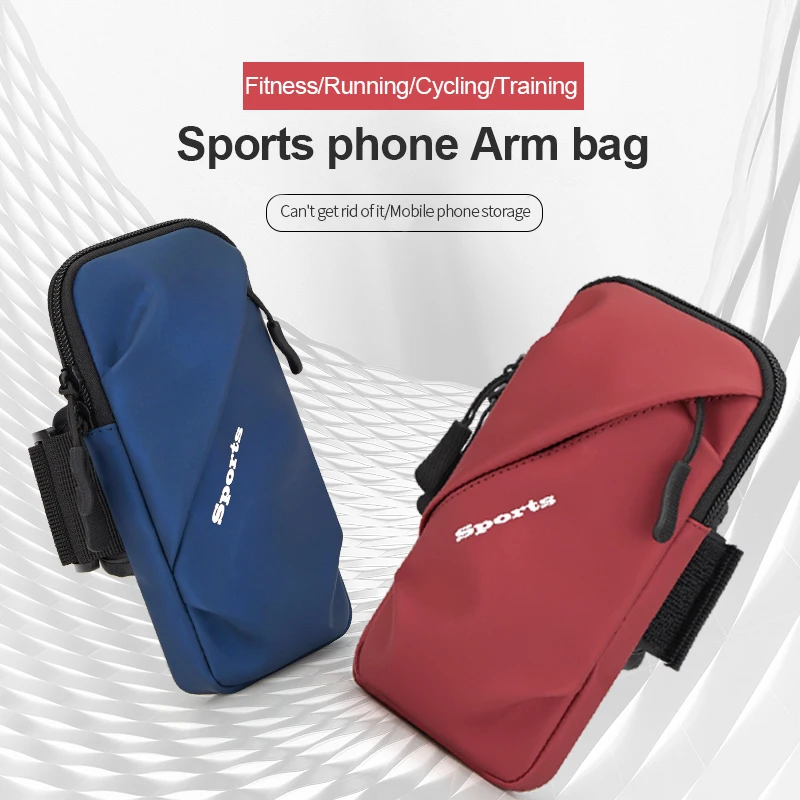 New Sports Armband Phone Bag For iPhone 14 13 12 Pro Max 13 Mini SE3 XR GYM Fitness Wallet Holder Pouch Running Bags For Xiaomi