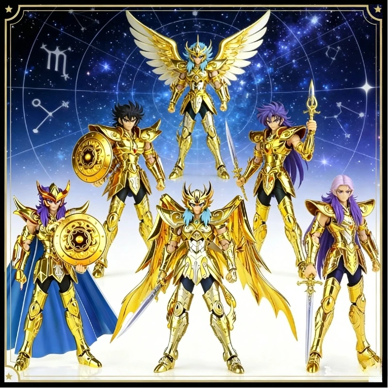 

В НАЛИЧИИ: Фигурка CS Model Saint Seiya Myth Cloth EX Сагитарус Айолос/Козерог Шура/Близнецы Сага/Весы Доко
