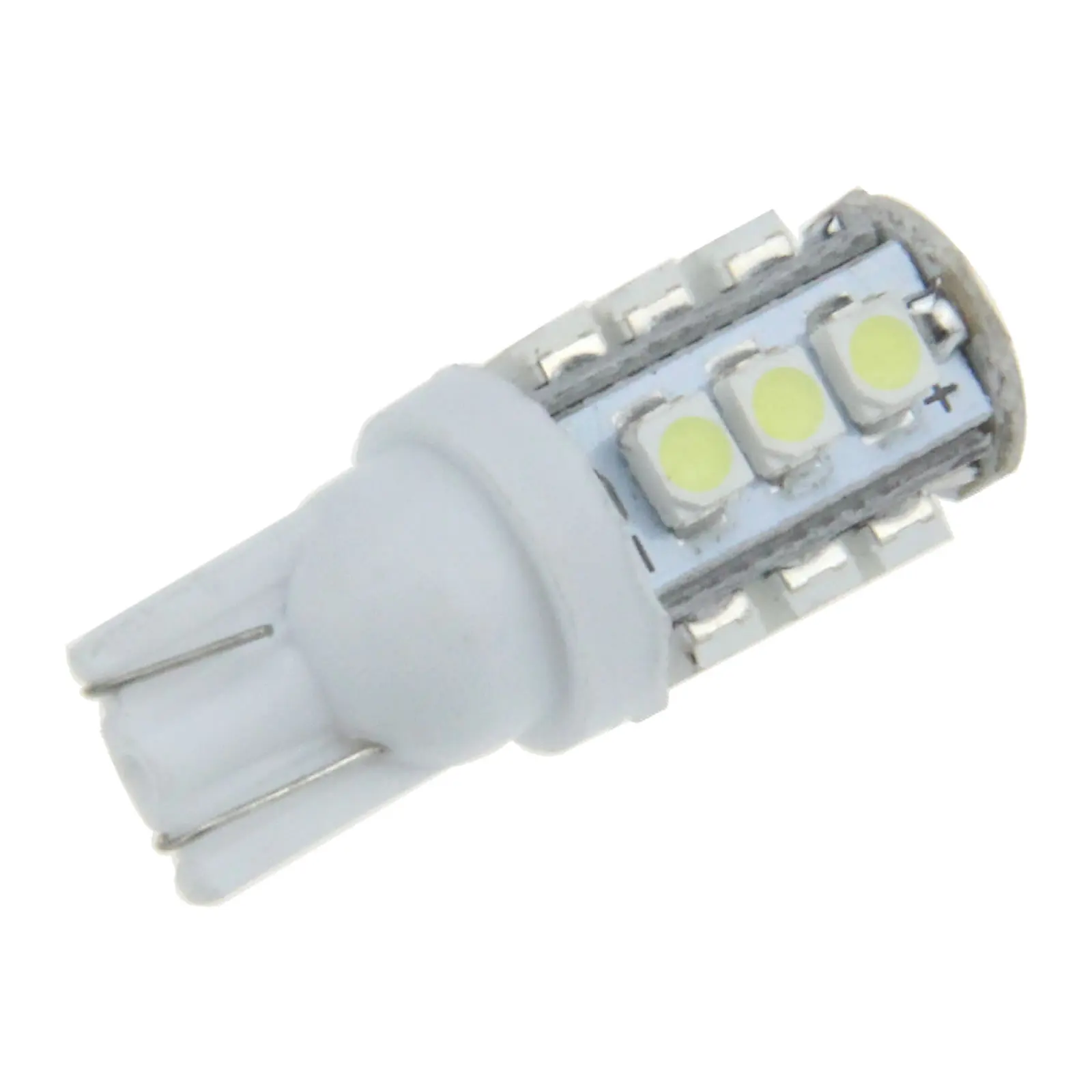 10x White Car T10 W5W Roof Bulb License Plate Lamp 16 Emitters 3528 SMD LED 184 192 193 A028-W