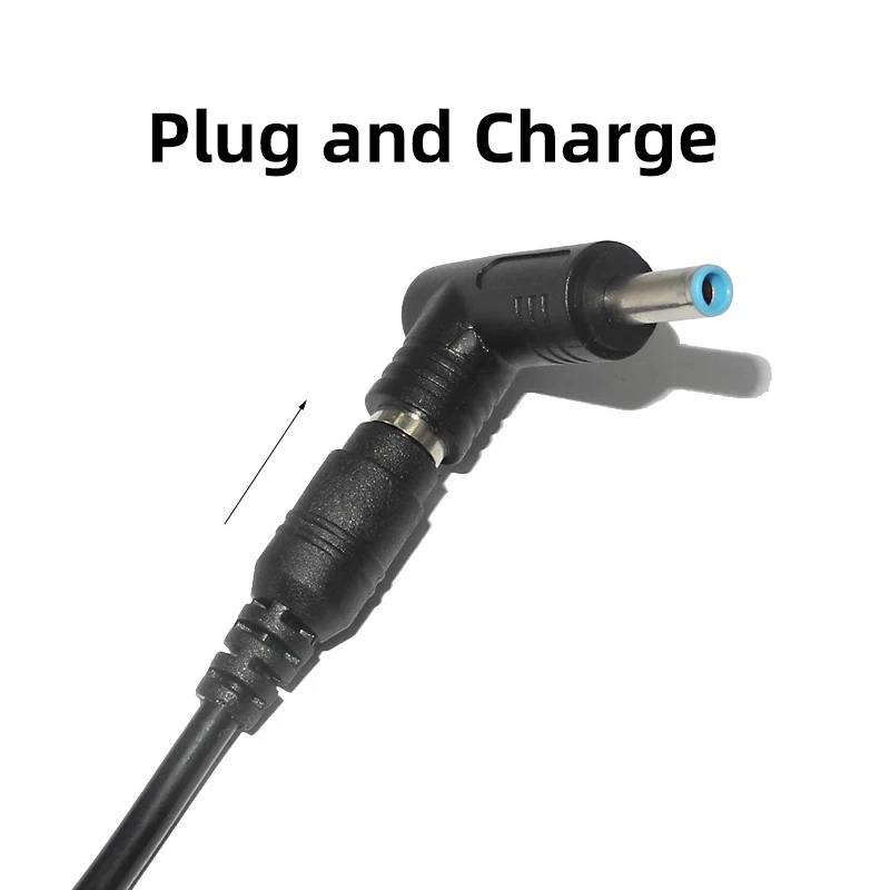 DC Power Adapter 7.4 x 5.0 4.5 x 3.0mm Male Plug to 5.5 x 2.1mm 2.5mm Female Jack Connector for Dell HP Laptop Charger Converter