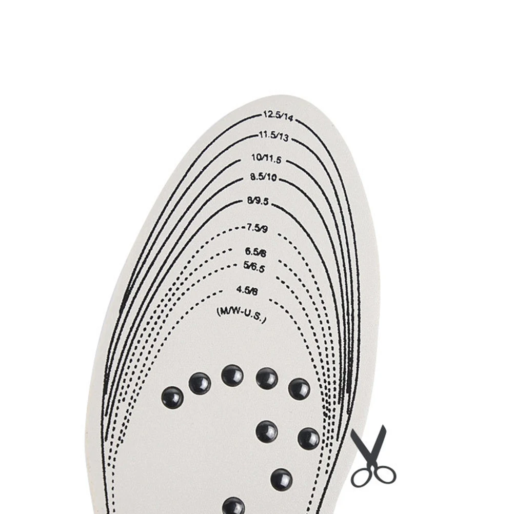 

Memory Cotton Insoles With Magnets Breathable Arch Support Foot Care Pads For Tired Feet Magnetic Acupressure Shoe Pads