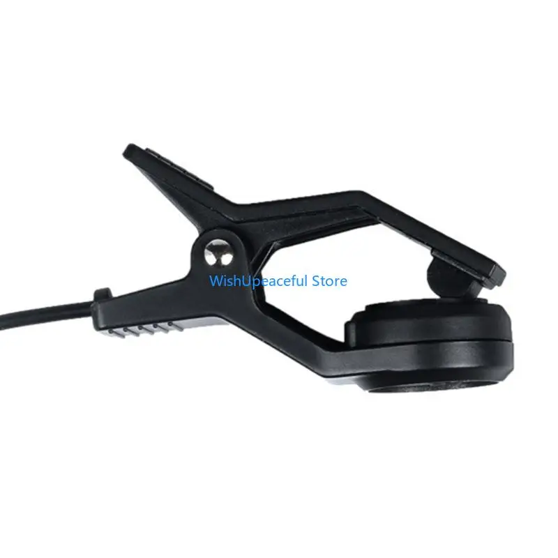 34YA Bộ điều chỉnh động Guzheng Tuner LCD Hiển thị bộ điều chỉnh Metrono Sound Pickup Công cụ cho nhạc cụ Guzheng được làm