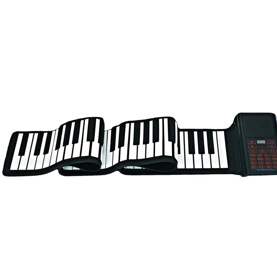 

Digital Roll up Mini Keyboard 88 Keys Roll up Piano Kids Toys Musical Instruments Foldable Roll up Piano