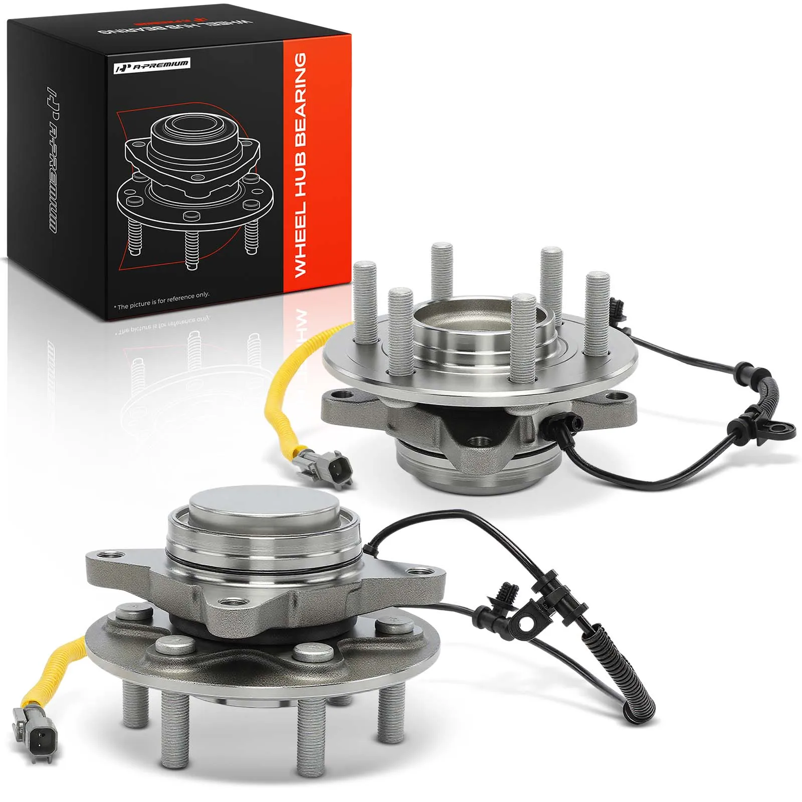 A-Premium 2pcs Front Left & Right Wheel Hub & Bearing Assembly for Ford F-150 Expedition 2018-2020 Lincoln Navigator 2018-2020