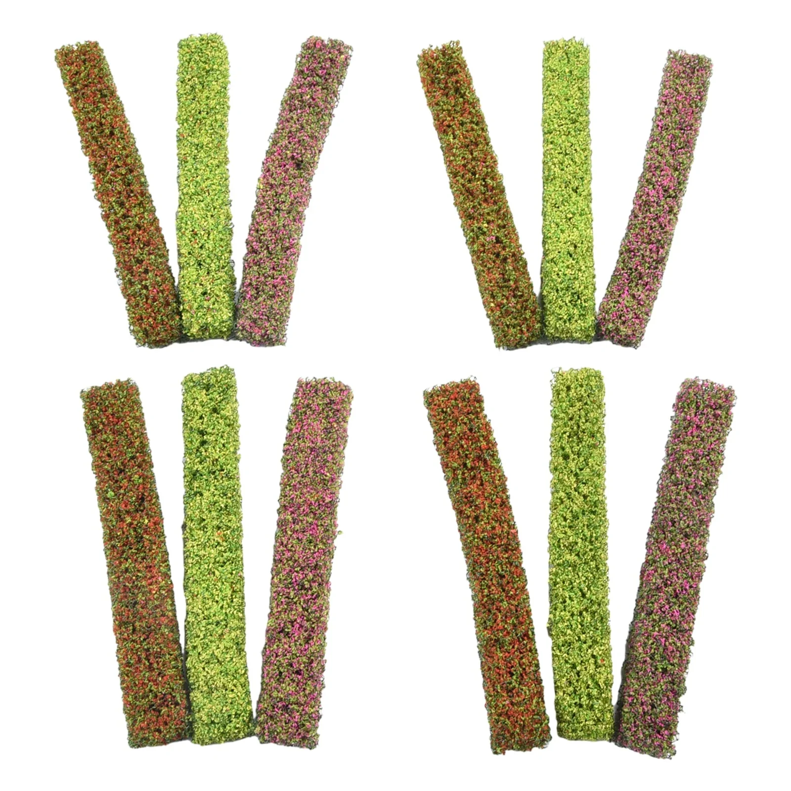 

Miniature Shrub Strips for Roadside Terrain Static Shrub Vegetation Model for Scene Layouts and Landscape Decorations