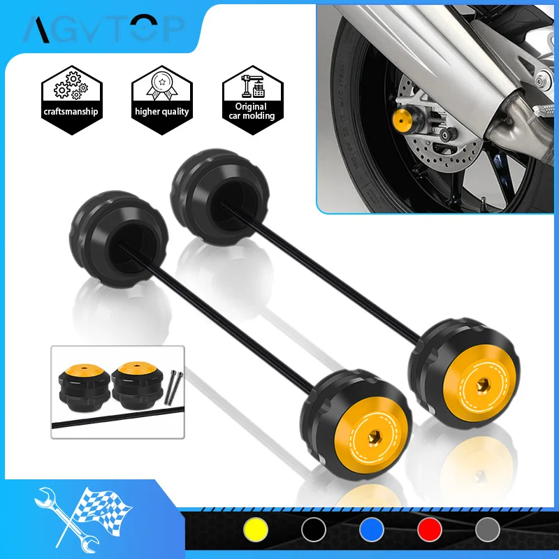 Wheel Protector Pad For TMAX530 DX SX 2012-2019 TMAX560 Tech Max 2020-2026 Motorcycle tmax Rear Axle Fork Crash Slider Cap